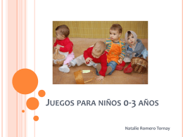 Juegos para niños 0-3 años - Recursos didácticos para la