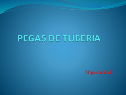PEGAS DE TUBERIA - Geology and Drilling Problems