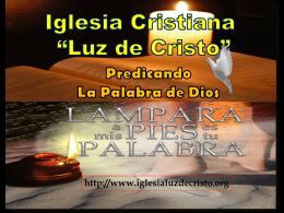 Predica_Dominical_Saetas - Iglesia Cristiana Luz de Cristo