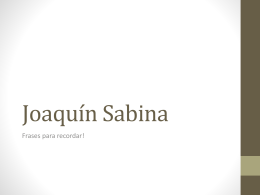 Joaquín Sabina - WordPress.com