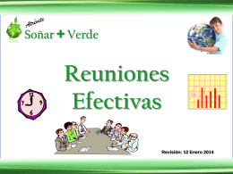 Reuniones Efectivas (Rev. 2014-01-12)