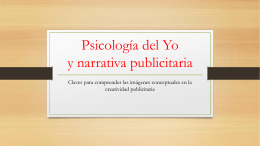 03. Psicología del yo y narrativa publicitaria