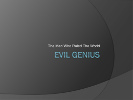 Evil Genius - Skye Smith