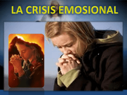 la crisis emosional