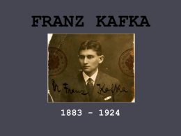 FRANZ KAFKA - WordPress.com