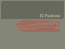 El Padrino PP - WordPress.com