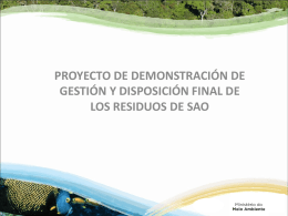 10.6 Resultados de Brasil sobre los proyectos de demostración para
