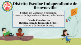 Escuelas Secundarias - Brownsville Independent School District