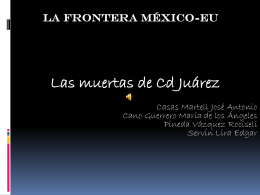 Las muertas de C.d. Juarez