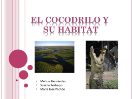 cocodrilos - Ms. Marcos` Biology Wiki