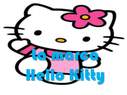 La marca Hello Kitty