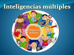Presentacion Inteligencias Multiples