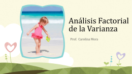 analisis factorial de la varianza (kerlinger y lee 14