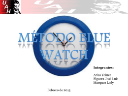 Presentación grupo 3: Blue Watch