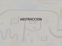 ABSTRACCION - Historia del Arte III
