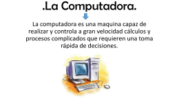 La Computadora - WordPress.com