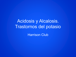 Acidosis & Alcalosis