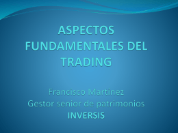 aspectos fundamentales del trading