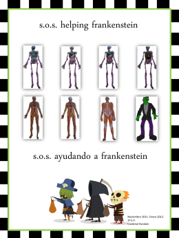 Portada proyecto Frankenstein - year22011-2012