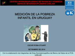 MEDICION DE LA POBREZA INFANTIL EN URUGUAY