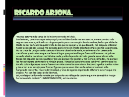 RICARDO ARJONA - WordPress.com