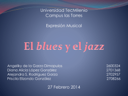 Tema 8. Jazz y Blues