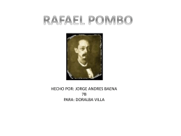 rafael pombo - Doralba Villa