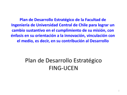 Planificación Estratégica de la Facultad de Ciencias Físicas y