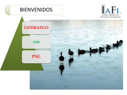 Diapositiva 1 - Cursos de PNL IAFI