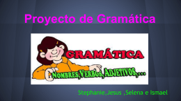 Proyecto de Gramática