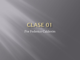 Clase 01