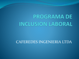 programa de inclusion laboral