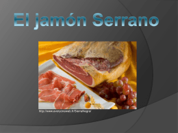 El jamón Serrano - Blog sections européennes espagnol lycée