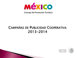 Campañas de Publicidad Cooperativa 2013-2014