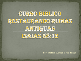 Descarga - RESTAURANDO RUINAS ANTIGUAS ISAIAS 58:18