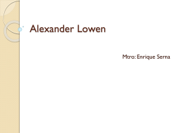 Alexander Lowen