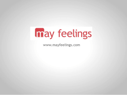 ¿qué es may feelings?