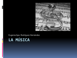 La Música - WordPress.com