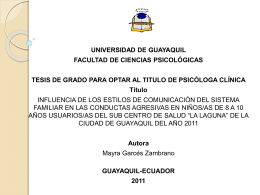 Presentación1 - Repositorio Digital Universidad de Guayaquil