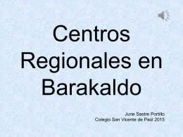 Centros Regionales en Barakaldo