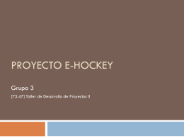 Proyecto e-Hockey