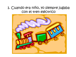 1. El tren eléctrico