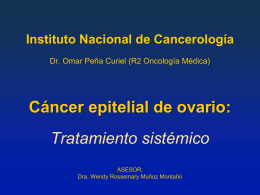 Instituto Nacional de Cancerología Dr. Omar Peña Curiel (R2