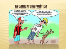 La caricatura política