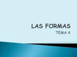 LAS FORMAS - IES Pedro Laín Entralgo