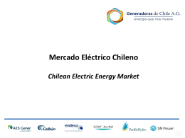 Mercado eléctrico chileno