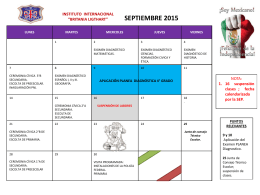 Cronograma de Septiembre 2015 (1)