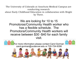 University of Colorado Denver at Anschutz Medical Campus are