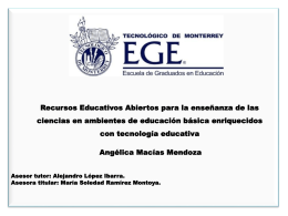 Macias Mendoza - Cátedra de investigación e innovación en