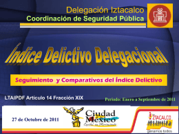 4 - Delegación Iztacalco - Gobierno del Distrito Federal